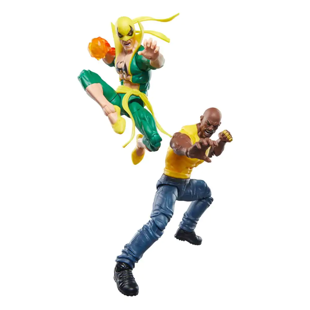 Marvel 85th Anniversary Marvel Legends Figurina de Acțiune 2-Pack Iron Fist & Luke Cage 15 cm poza produsului