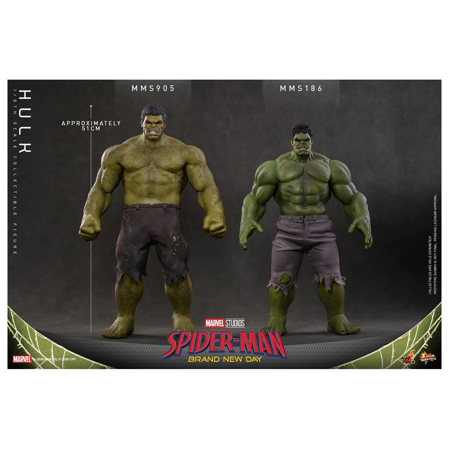 Marvel Action Figure 1/6 Hulk 51 cm poza produsului
