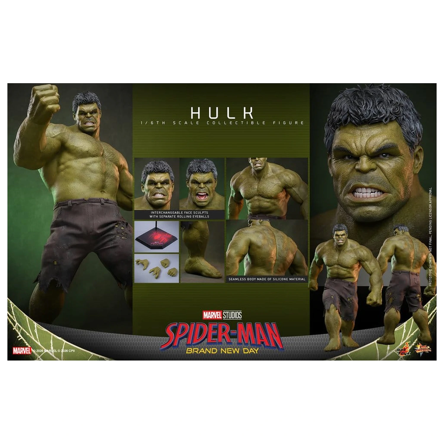 Marvel Action Figure 1/6 Hulk 51 cm poza produsului