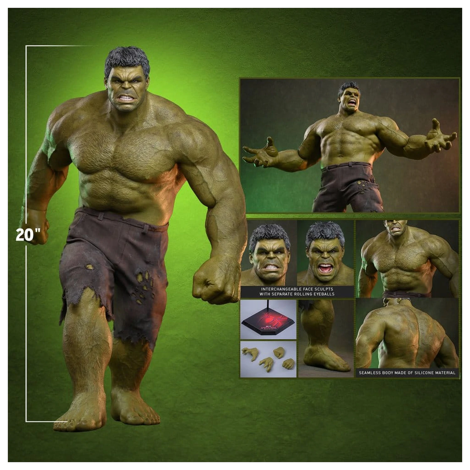 Marvel Action Figure 1/6 Hulk 51 cm poza produsului