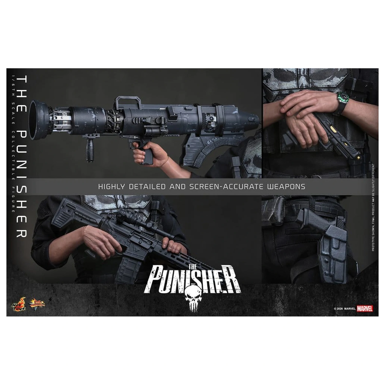 Marvel Figurina de acțiune 1/6 The Punisher 31 cm poza produsului