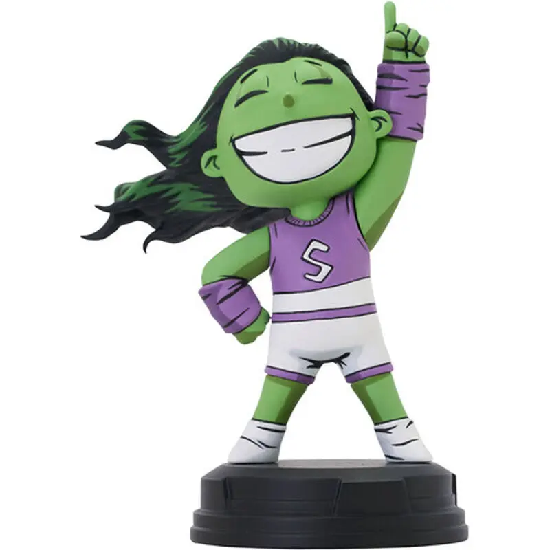 Figurină She Hulk stil animat Marvel 13cm poza produsului