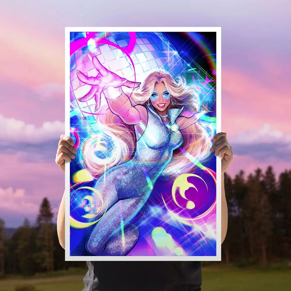 Marvel Art Print Dazzler 41 x 61 cm - neînrămat poza produsului
