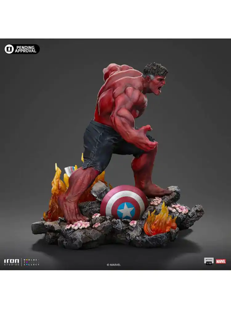 Statuie Marvel Art Scale 1/10 Red Hulk 23 cm poza produsului