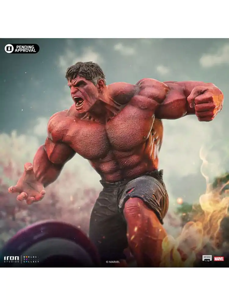 Statuie Marvel Art Scale 1/10 Red Hulk 23 cm poza produsului