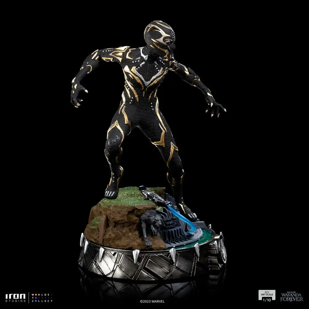 Statuie Marvel Art Scale 1/10 Wakanda Forever Black Panther 21 cm poza produsului