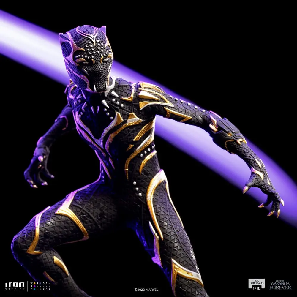 Statuie Marvel Art Scale 1/10 Wakanda Forever Black Panther 21 cm poza produsului