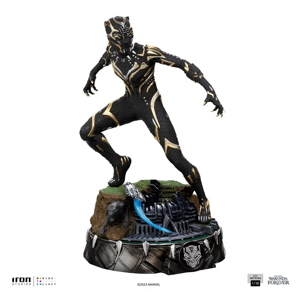 Statuie Marvel Art Scale 1/10 Wakanda Forever Black Panther 21 cm poza produsului