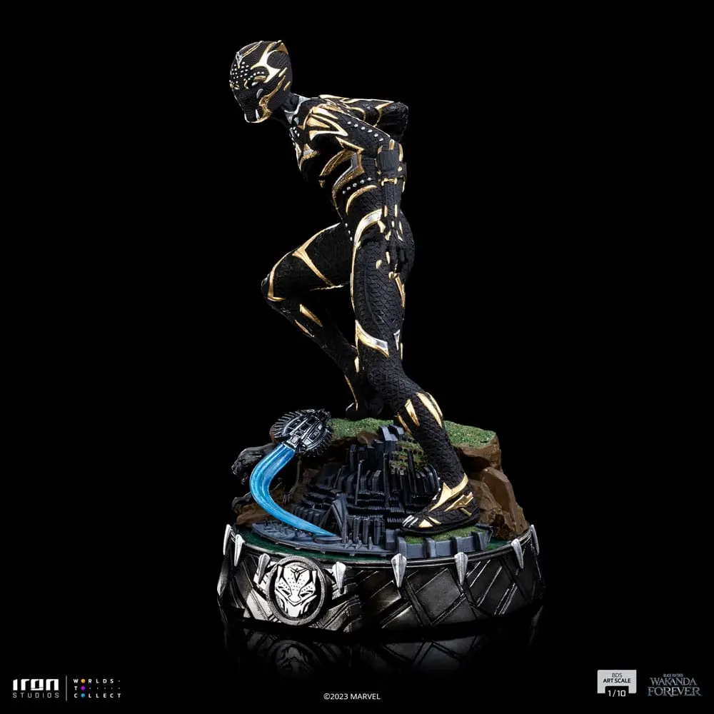 Statuie Marvel Art Scale 1/10 Wakanda Forever Black Panther 21 cm poza produsului