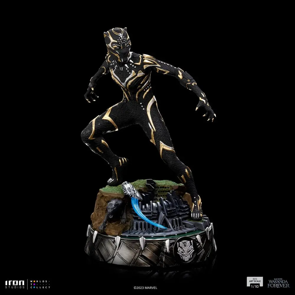 Statuie Marvel Art Scale 1/10 Wakanda Forever Black Panther 21 cm poza produsului