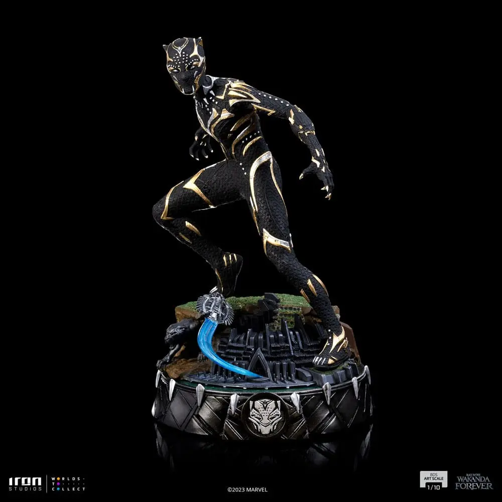 Statuie Marvel Art Scale 1/10 Wakanda Forever Black Panther 21 cm poza produsului