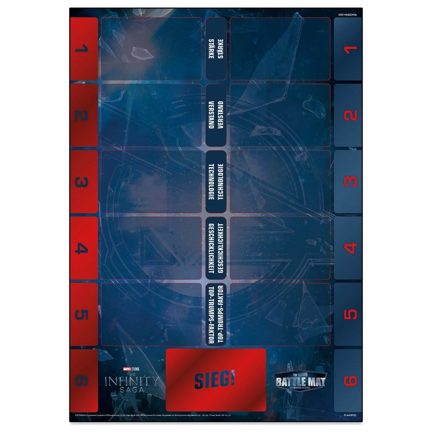 Marvel Board Game BattleMat *Versiune germană* poza produsului