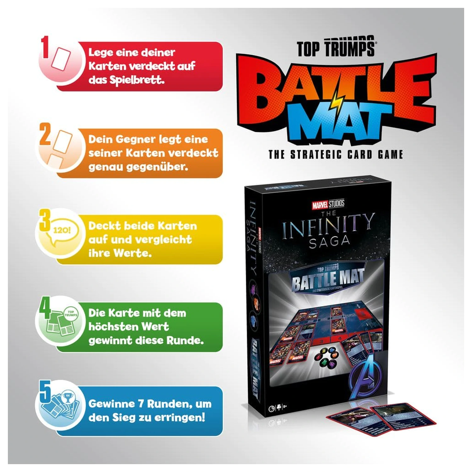 Marvel Board Game BattleMat *Versiune germană* poza produsului