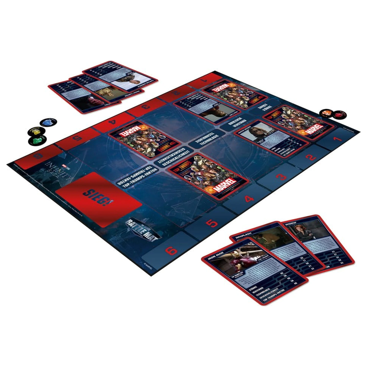 Marvel Board Game BattleMat *Versiune germană* poza produsului