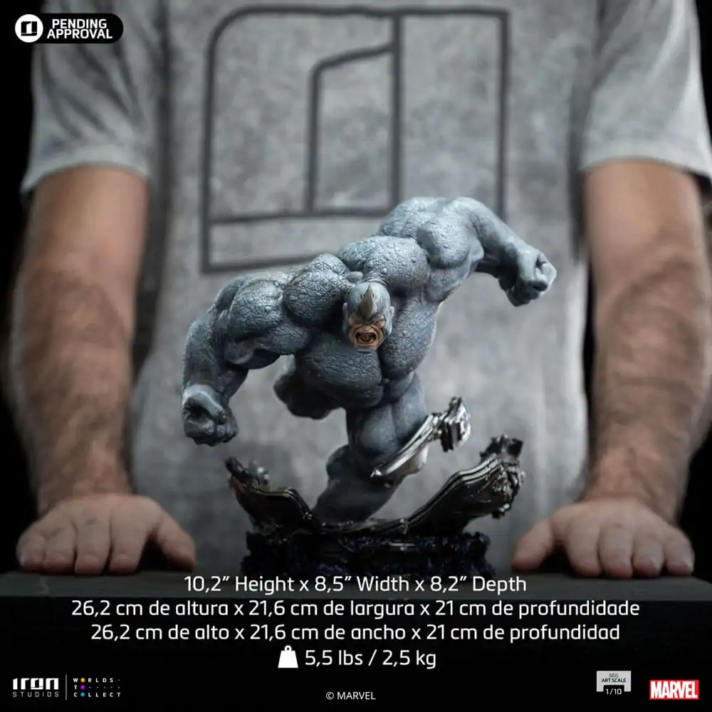 Marvel BDS Statuie Scară Artă 1/10 Rhino 26 cm poza produsului