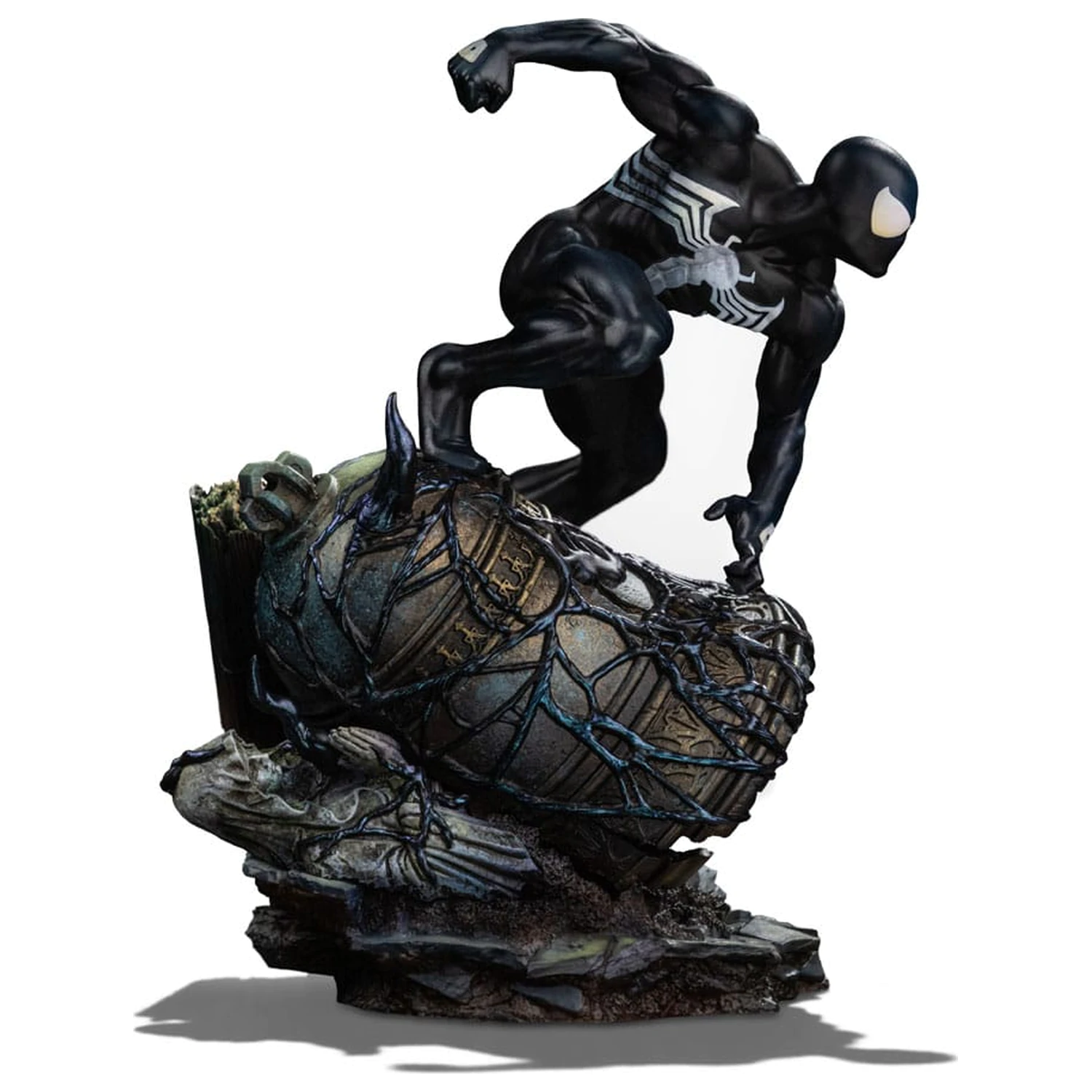 Marvel BDS Art Scale Statuie scara 1/10 Spider-Man Black Costume 20 cm poza produsului