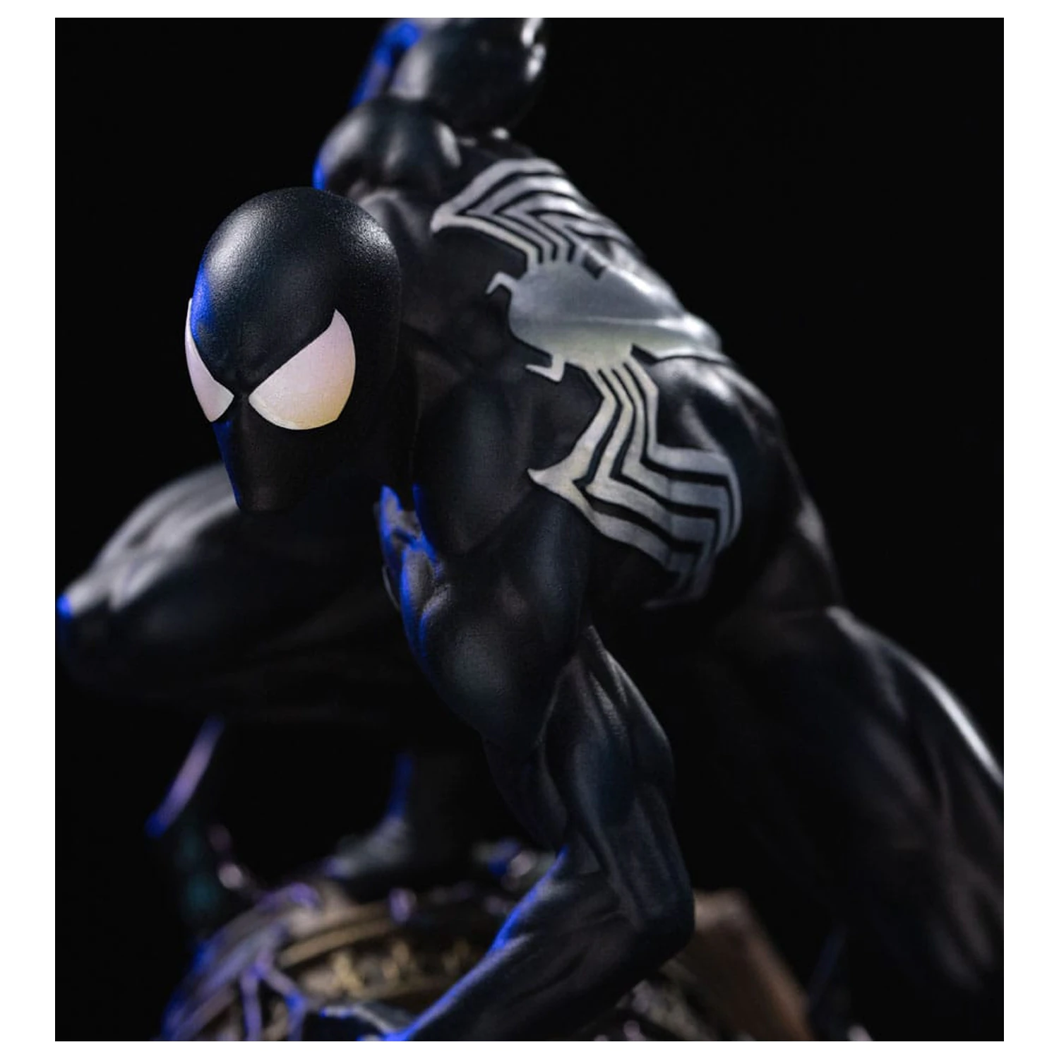Marvel BDS Art Scale Statuie scara 1/10 Spider-Man Black Costume 20 cm poza produsului