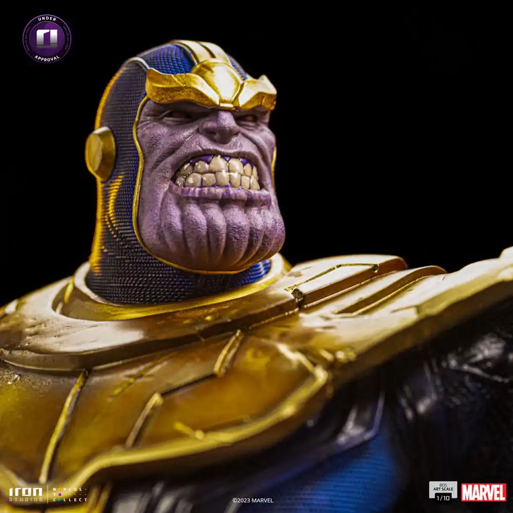 Marvel BDS Statuie Scară Artă 1/10 Thanos Dioramă Mănușa Infinitului 30 cm poza produsului