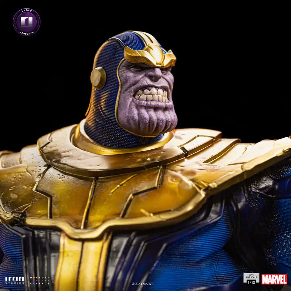 Marvel BDS Statuie Scară Artă 1/10 Thanos Dioramă Mănușa Infinitului 30 cm poza produsului