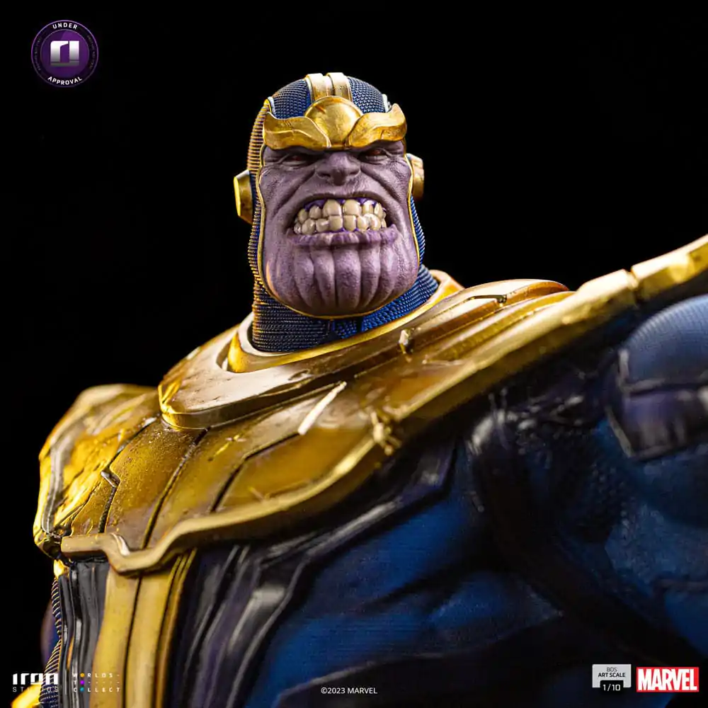 Marvel BDS Statuie Scară Artă 1/10 Thanos Dioramă Mănușa Infinitului 30 cm poza produsului