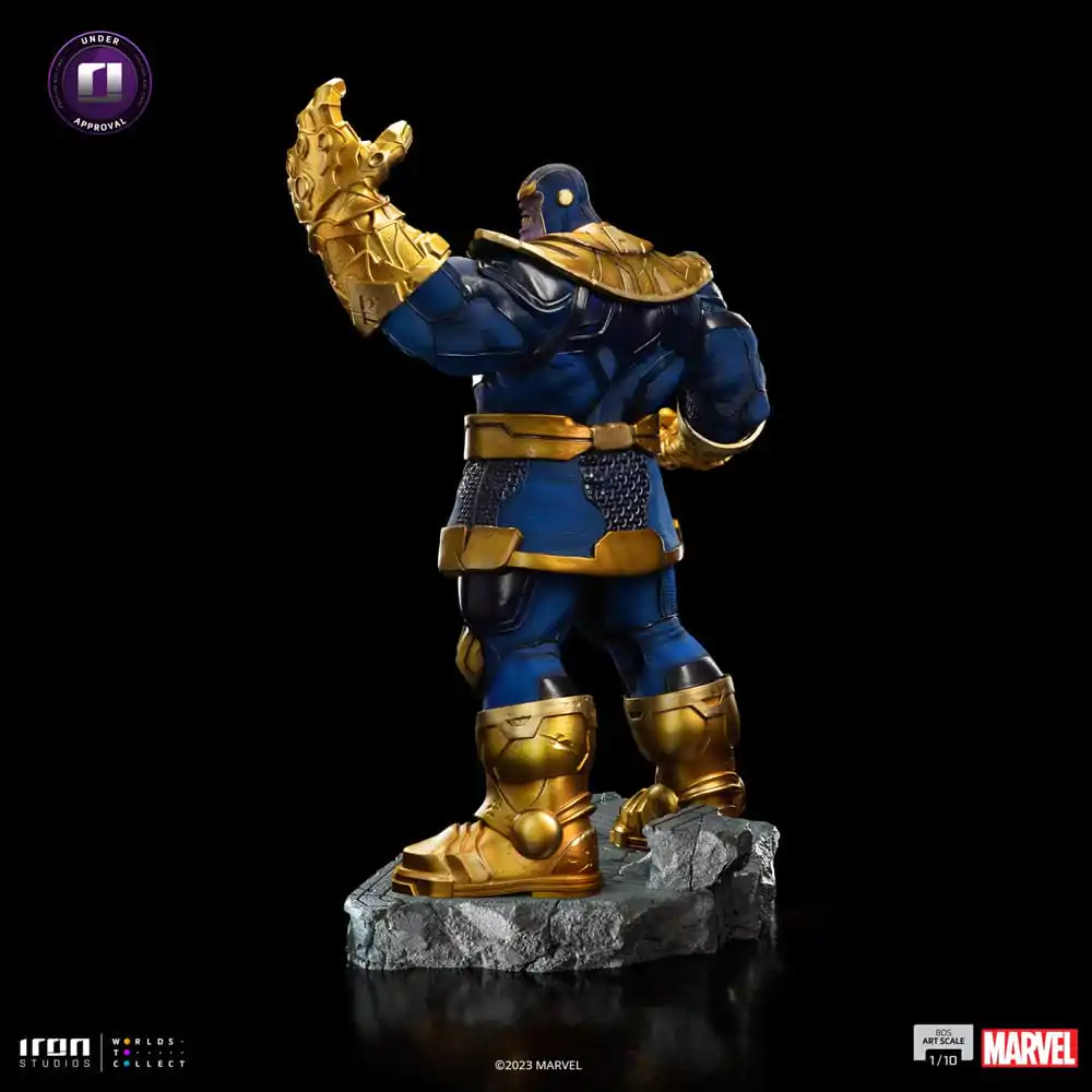 Marvel BDS Statuie Scară Artă 1/10 Thanos Dioramă Mănușa Infinitului 30 cm poza produsului