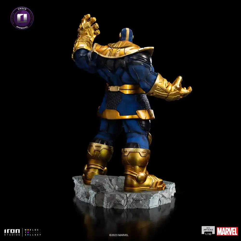 Marvel BDS Statuie Scară Artă 1/10 Thanos Dioramă Mănușa Infinitului 30 cm poza produsului