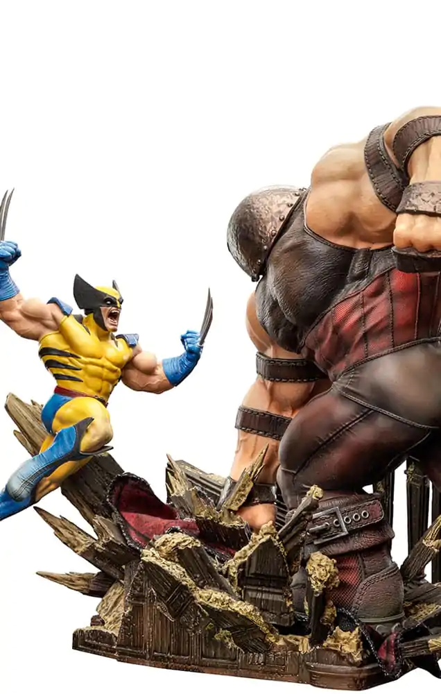 Marvel BDS Statuie Scară Artă 1/10 Wolverine vs Juggernaut heo EU Exclusiv 30 cm poza produsului