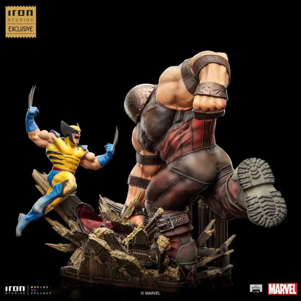 Marvel BDS Statuie Scară Artă 1/10 Wolverine vs Juggernaut heo EU Exclusiv 30 cm poza produsului