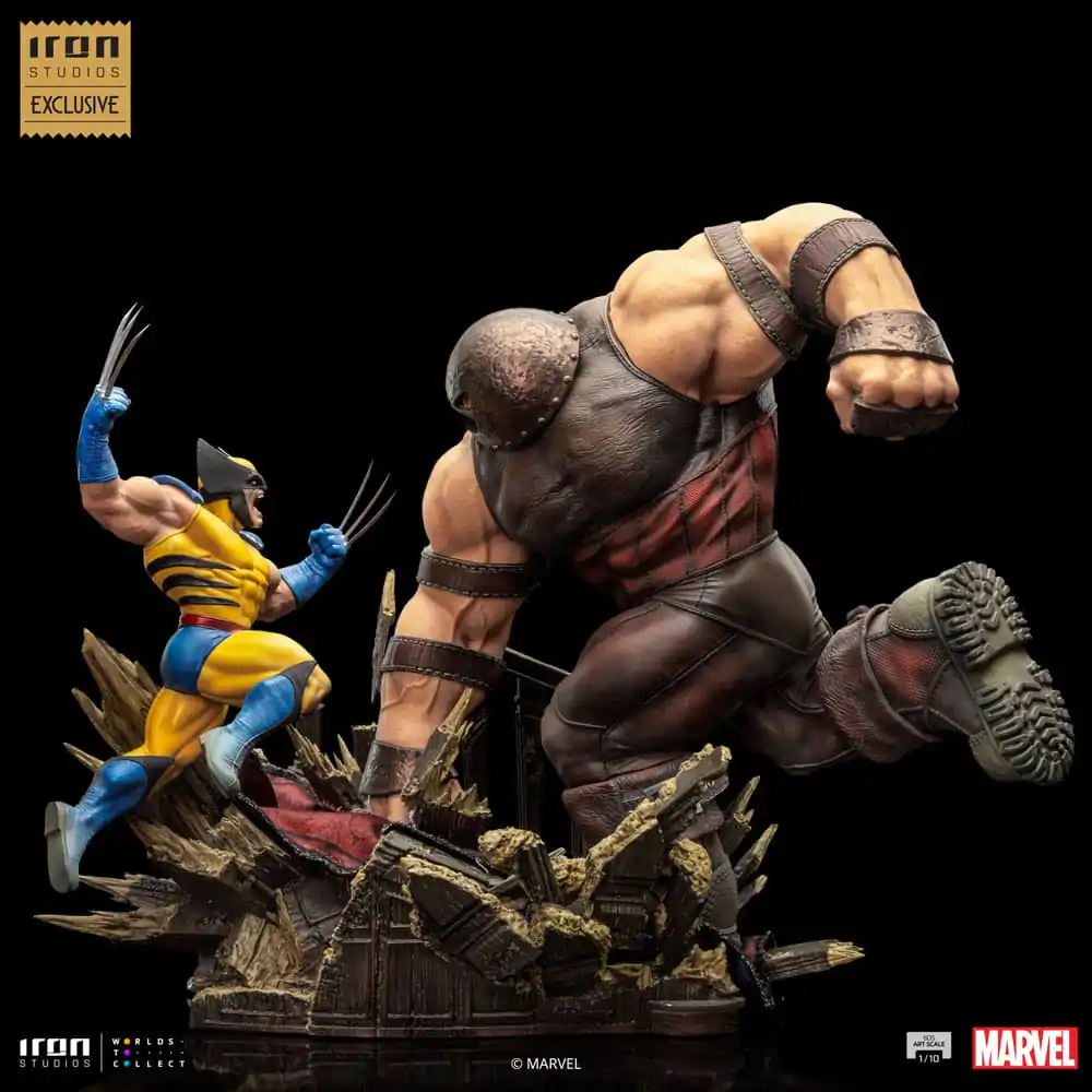 Marvel BDS Statuie Scară Artă 1/10 Wolverine vs Juggernaut heo EU Exclusiv 30 cm poza produsului