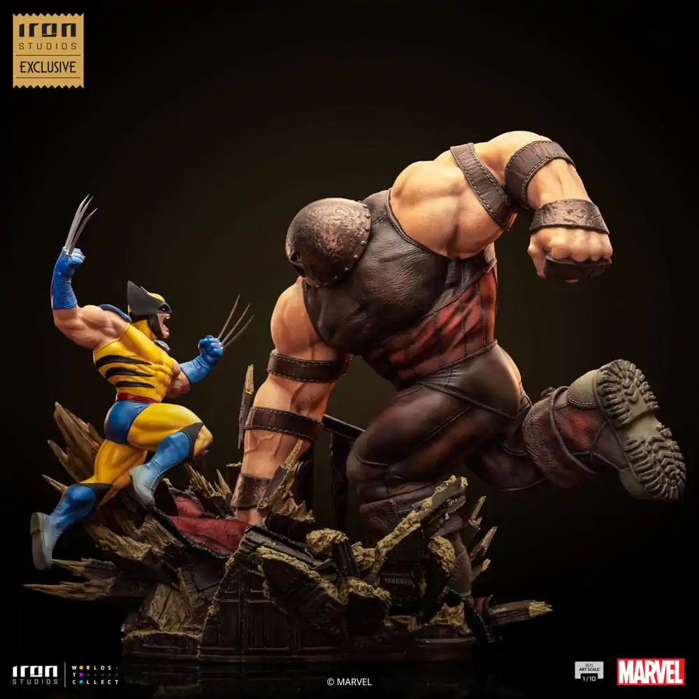 Marvel BDS Statuie Scară Artă 1/10 Wolverine vs Juggernaut heo EU Exclusiv 30 cm poza produsului