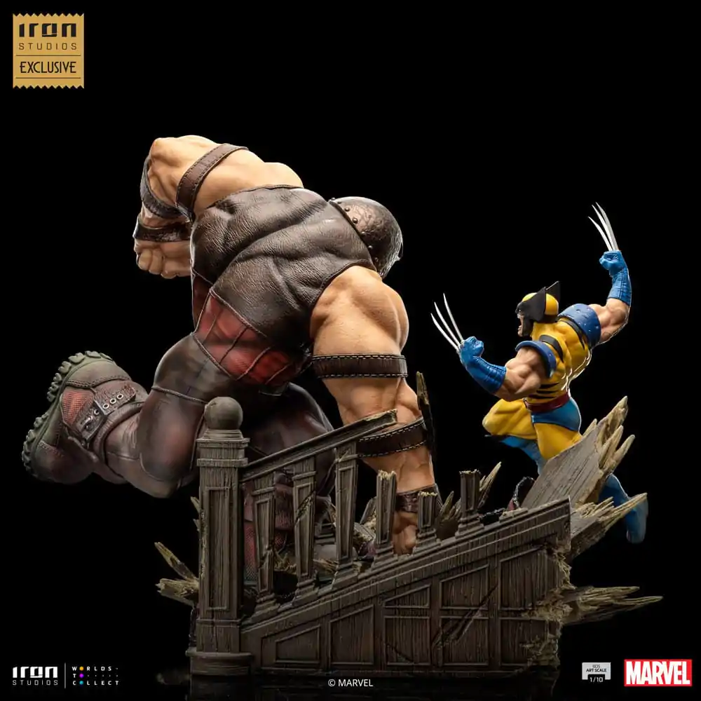 Marvel BDS Statuie Scară Artă 1/10 Wolverine vs Juggernaut heo EU Exclusiv 30 cm poza produsului