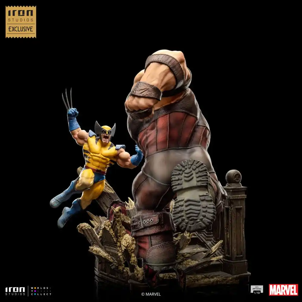 Marvel BDS Statuie Scară Artă 1/10 Wolverine vs Juggernaut heo EU Exclusiv 30 cm poza produsului