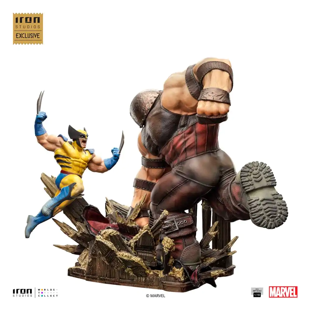 Marvel BDS Statuie Scară Artă 1/10 Wolverine vs Juggernaut heo EU Exclusiv 30 cm poza produsului