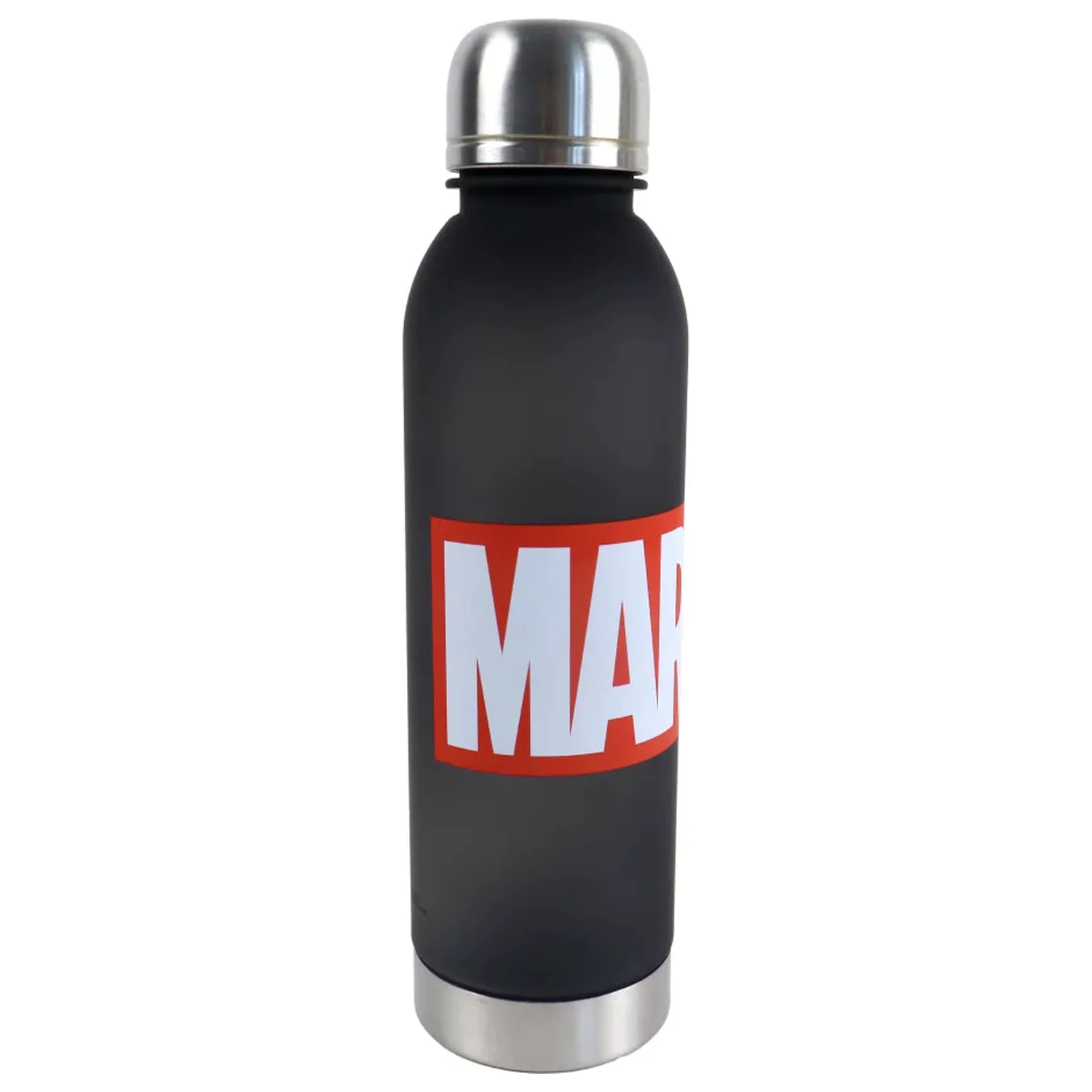 Marvel Black Plastic Sticla de Apa cu Capac cu filet 750 ml poza produsului