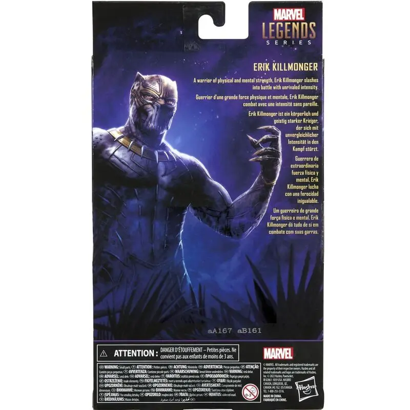Figurină de acțiune Black Panther Legacy Collection Erik Killmonger 15 cm poza produsului