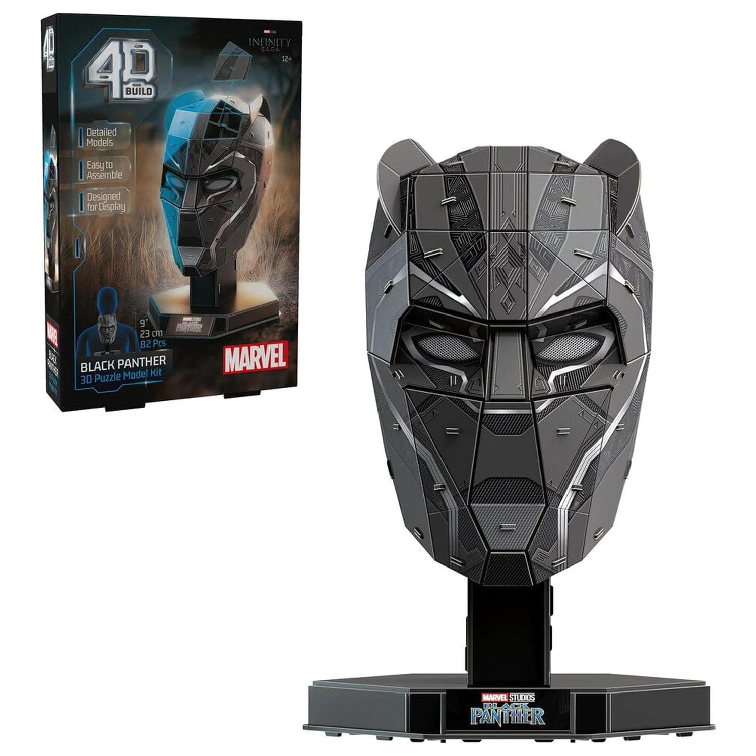 Puzzle 3D bust Marvel Black Panther poza produsului