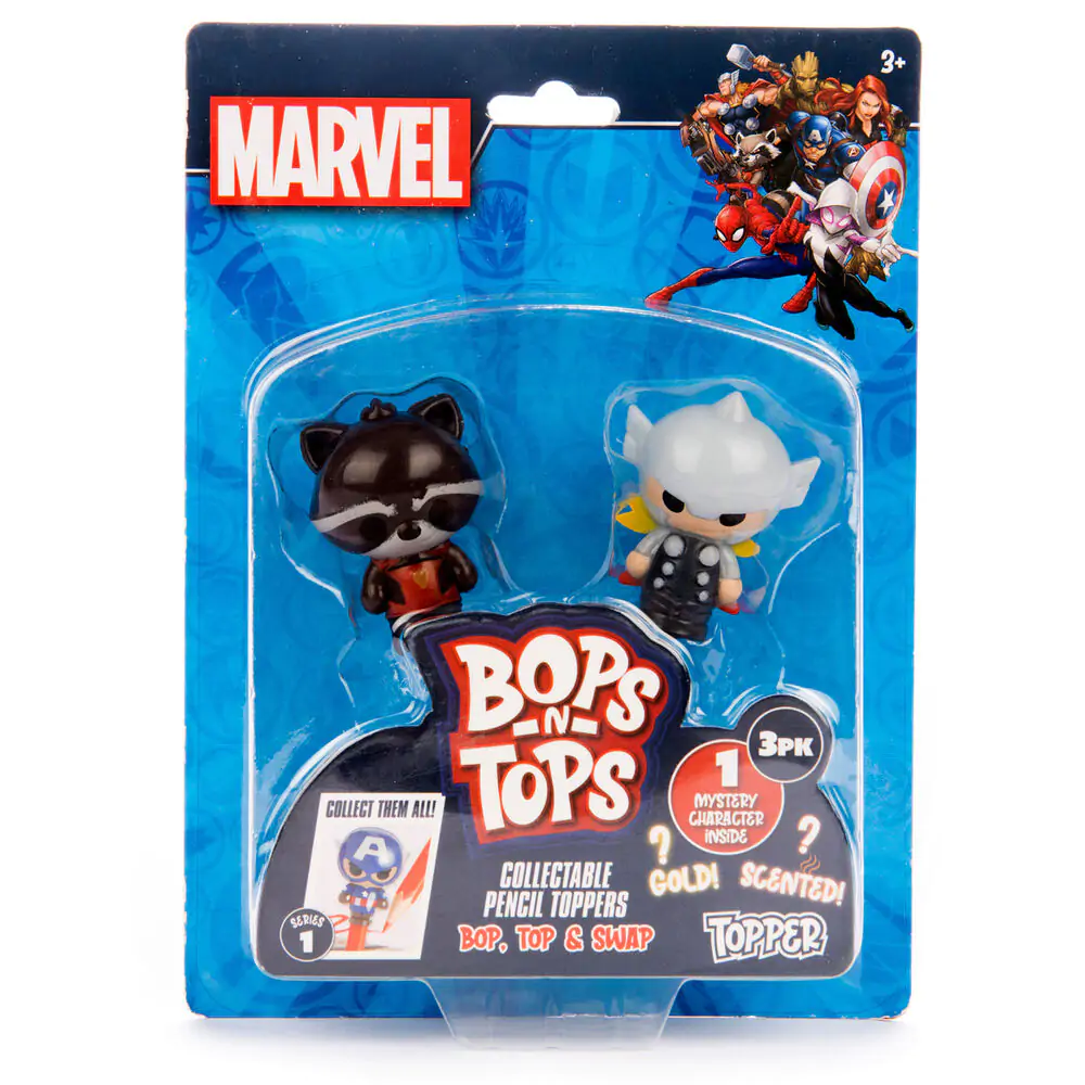 Marvel blister 3 Toppers 3D poza produsului