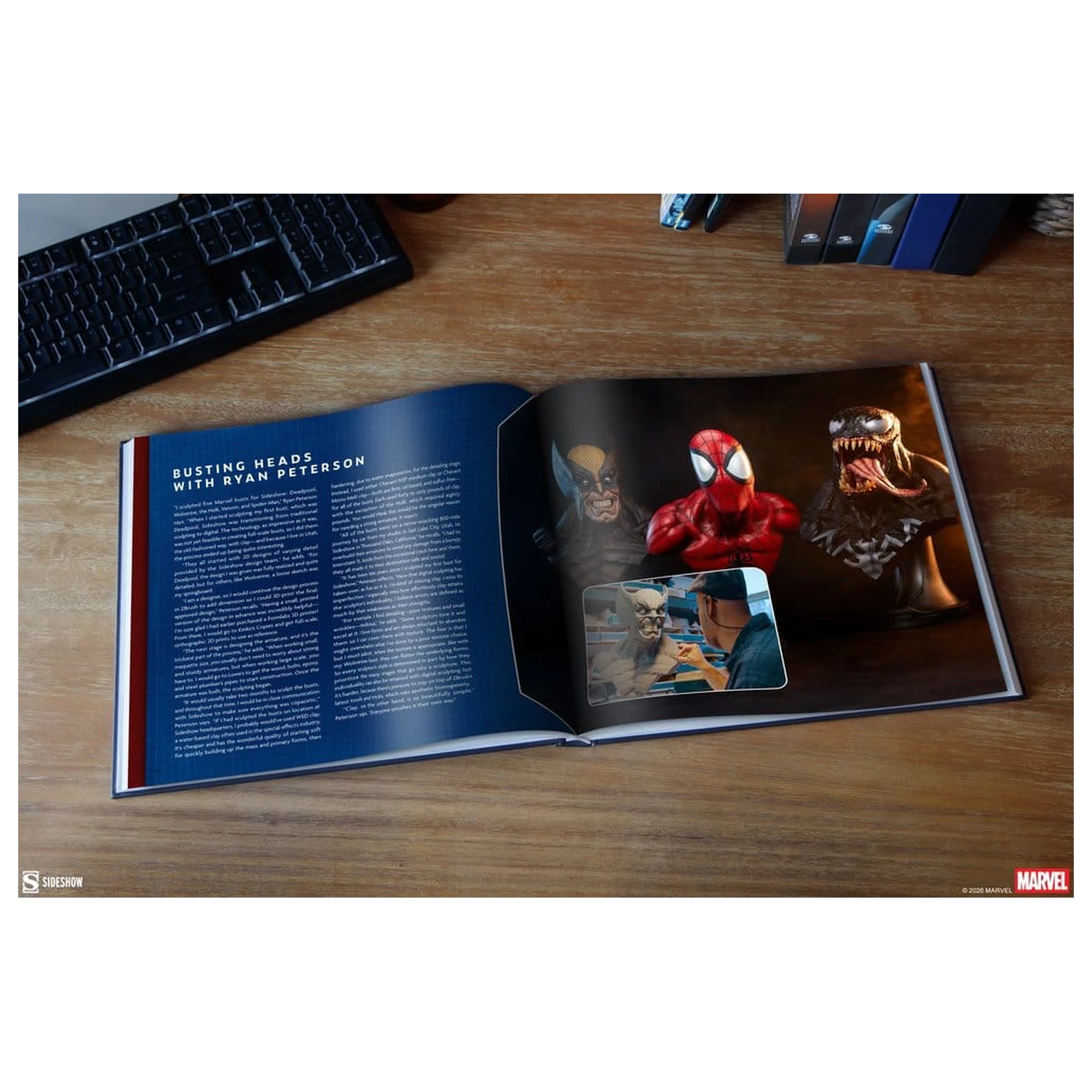 Marvel Book Collecting the Universe: The Art of Sideshow (Hardcover) poza produsului