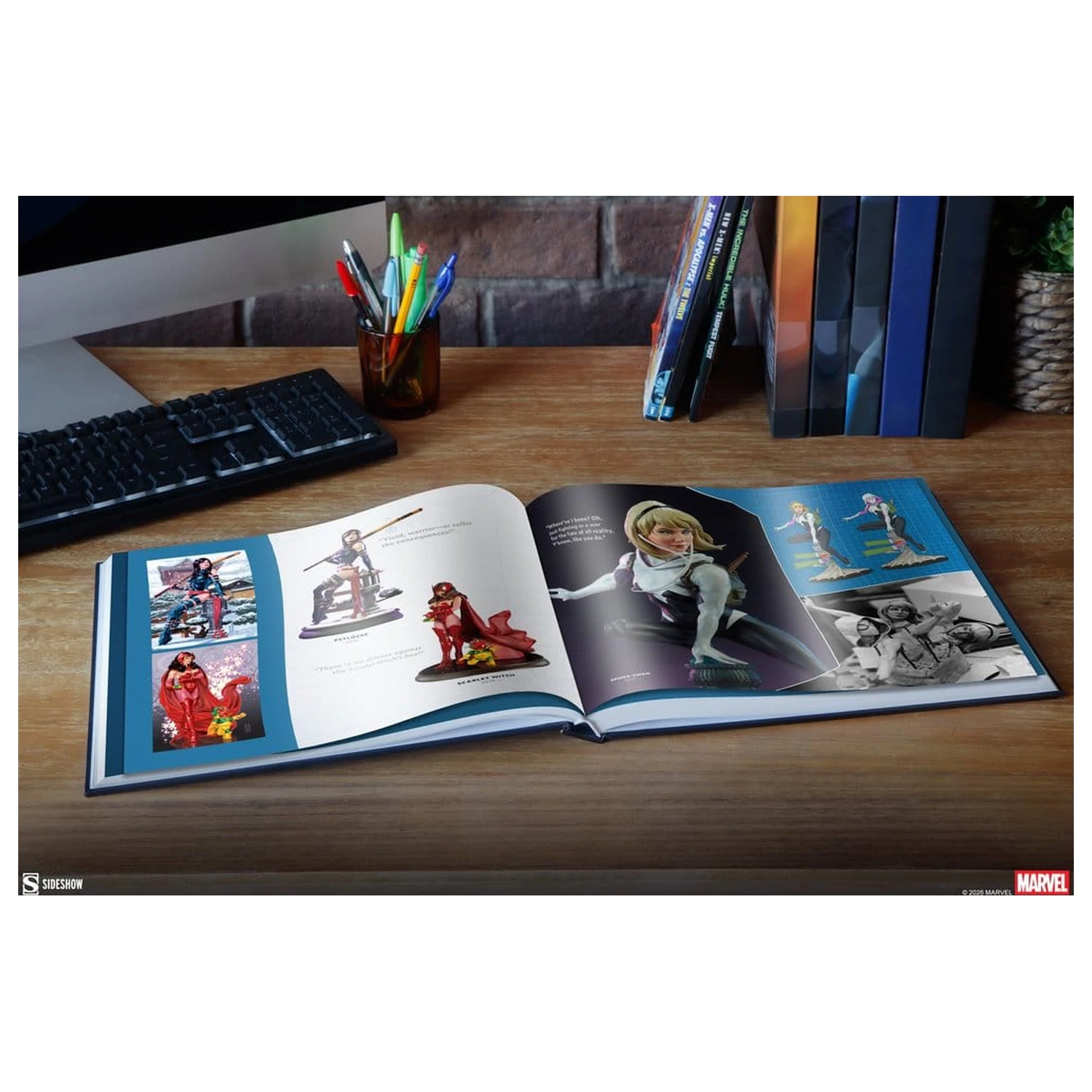 Marvel Book Collecting the Universe: The Art of Sideshow (Hardcover) poza produsului
