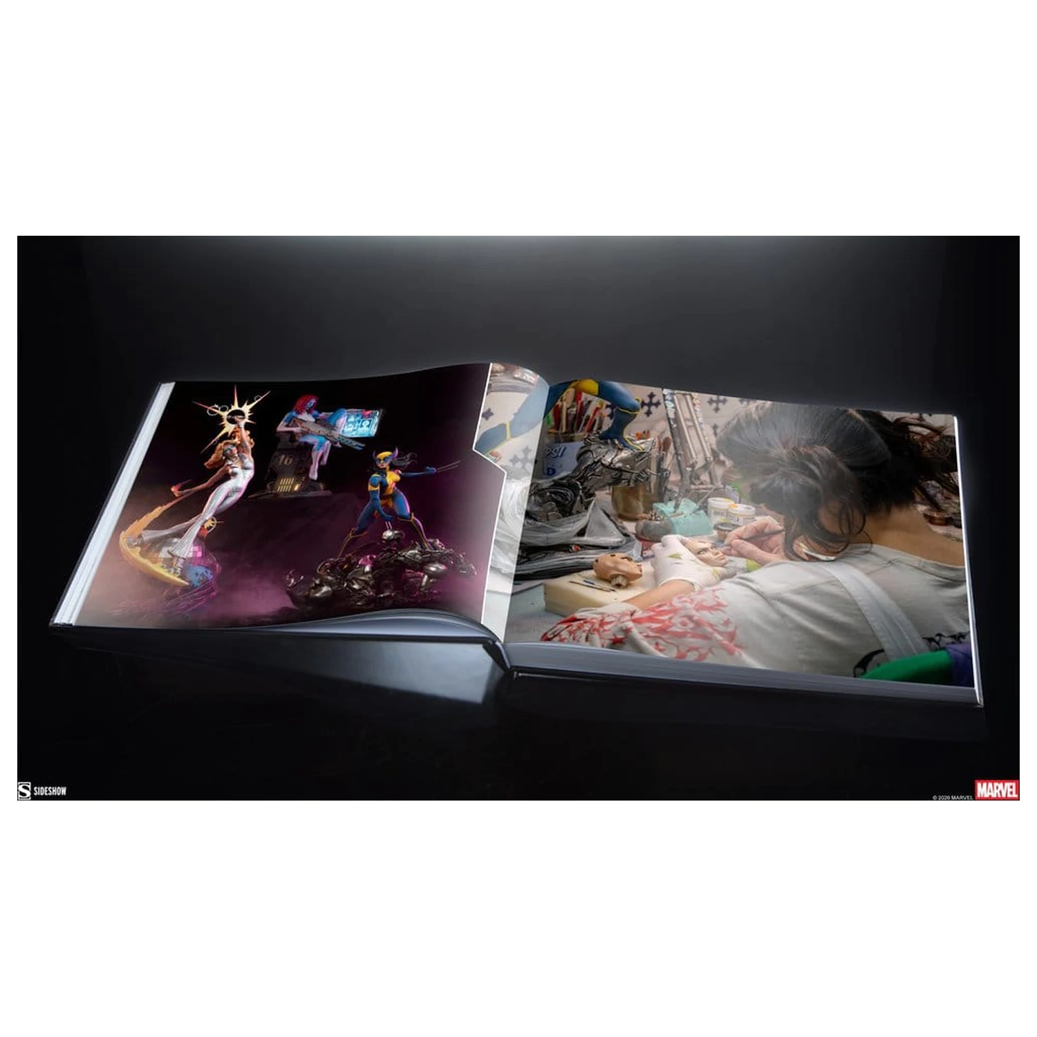 Marvel Book Collecting the Universe: The Art of Sideshow (Hardcover) poza produsului