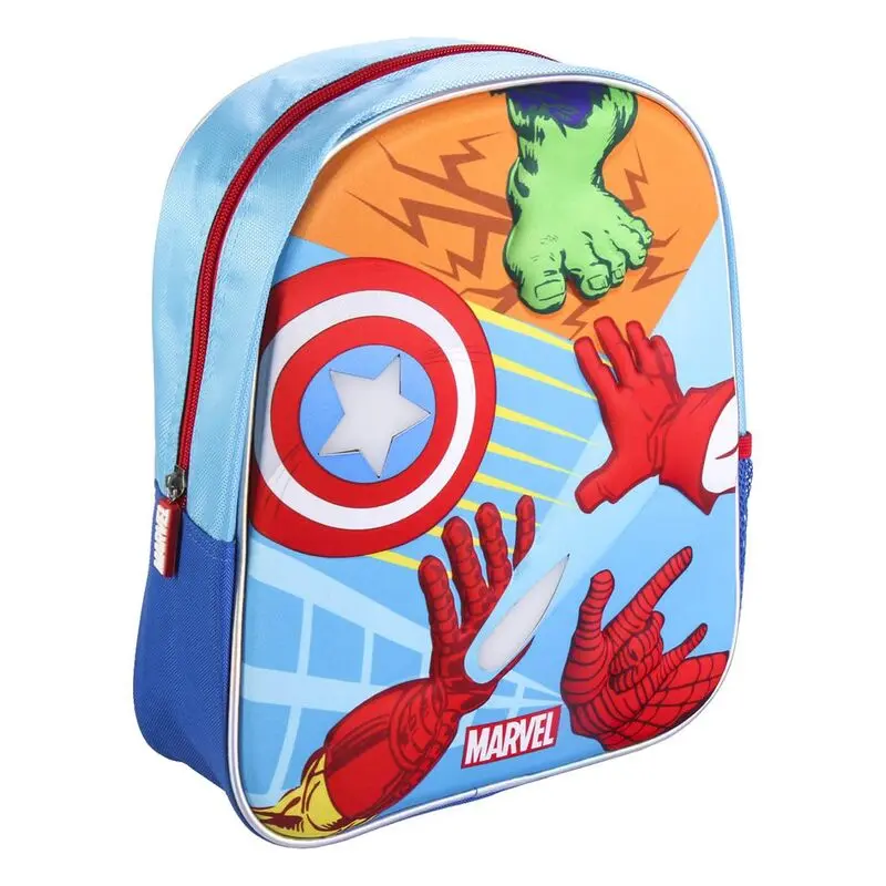 Rucsac 3D Marvel Avengers cu lumini 31cm poza produsului