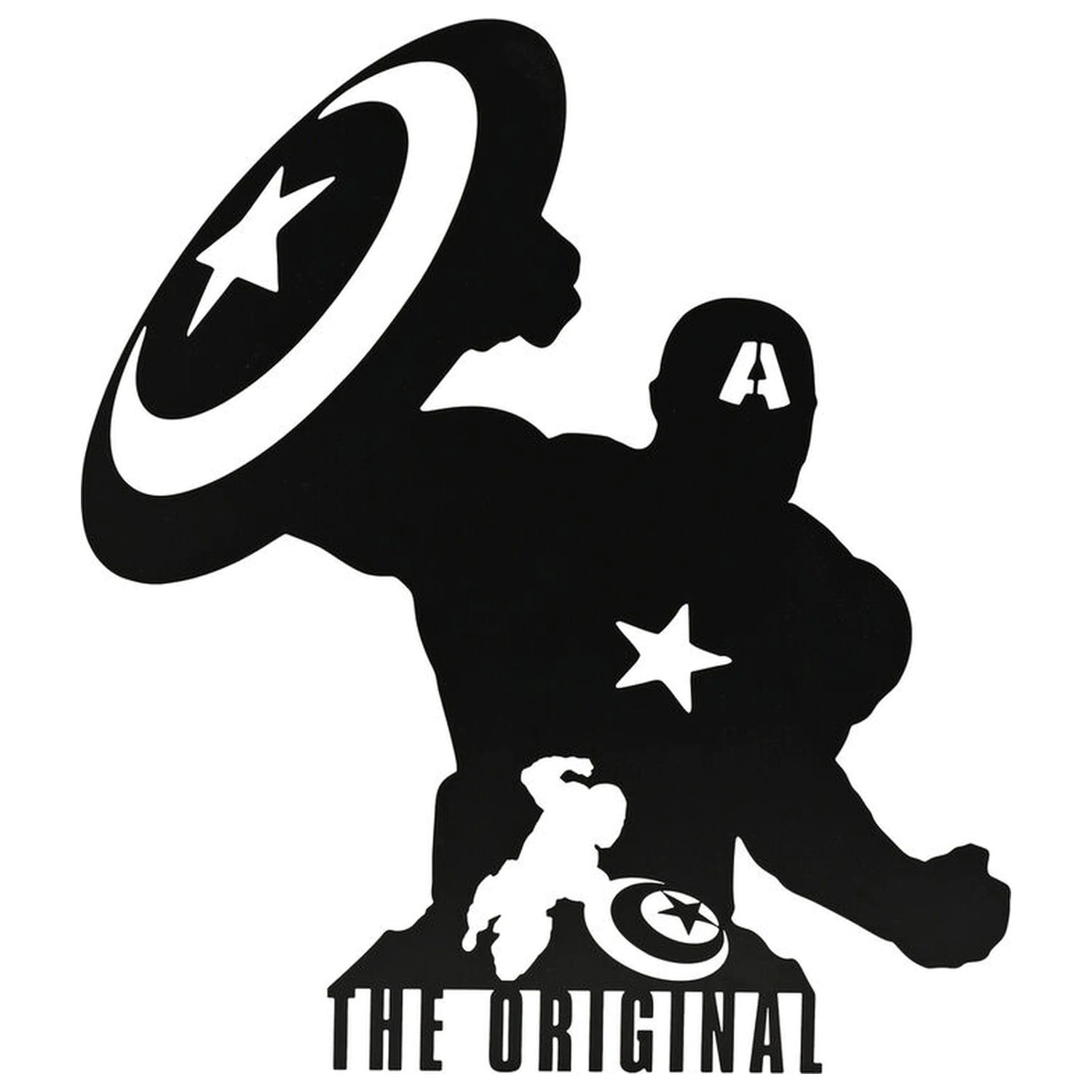 Marvel Avengers Captain America placuta decorativa de perete poza produsului