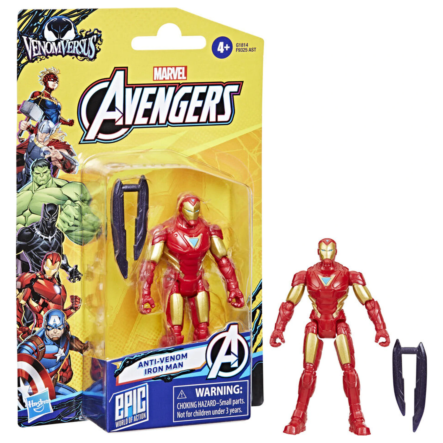 Marvel Avengers figurina Anti-Venom Iron Man 10cm poza produsului