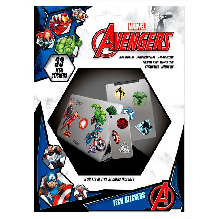 Marvel Avengers set 33 viniluri poza produsului