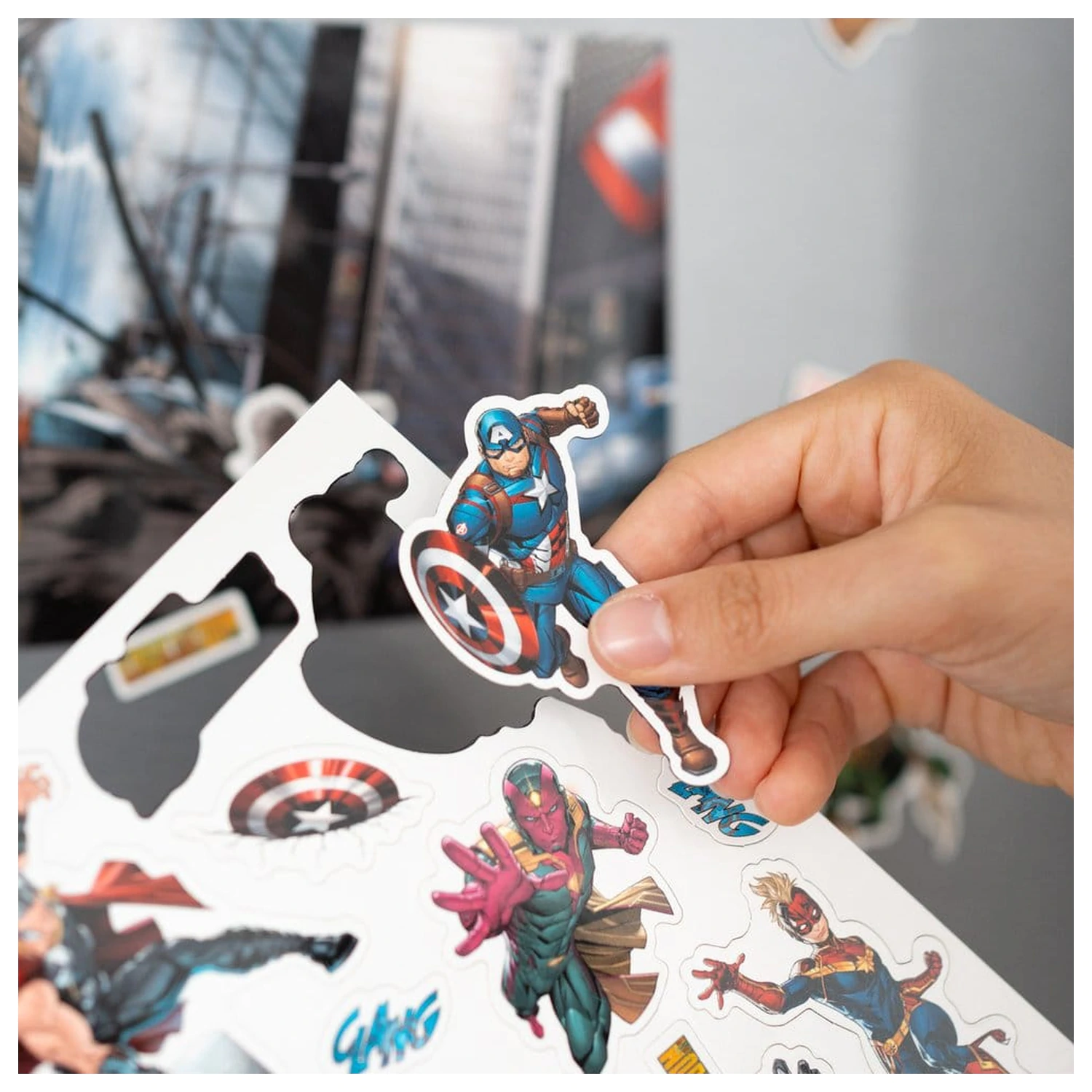 Marvel Set Magneți Decupați Avengers poza produsului