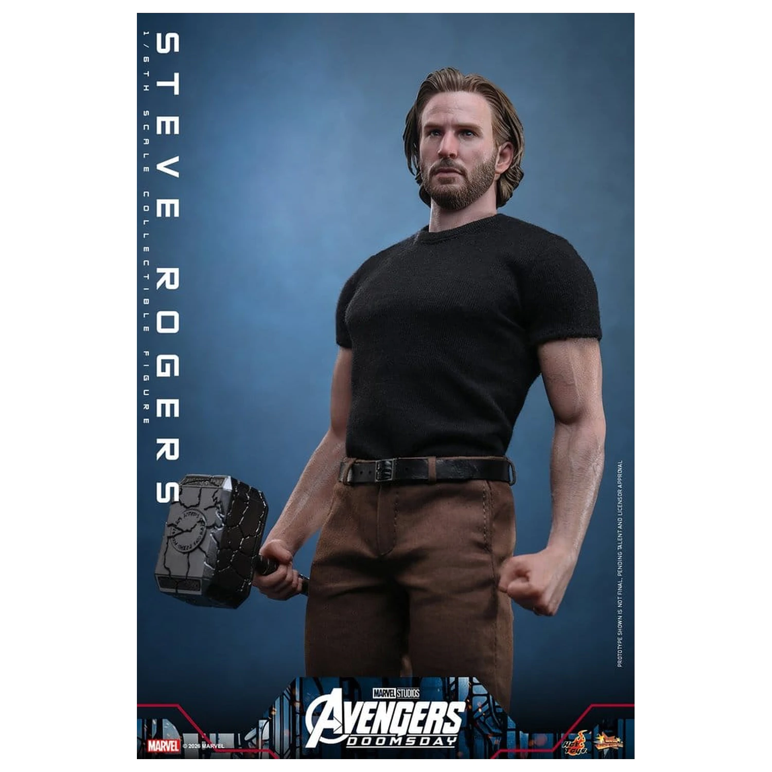 Marvel Avengers: Doomsday Movie Masterpiece Figurina de actiune 1/6 Steve Rogers 31 cm poza produsului