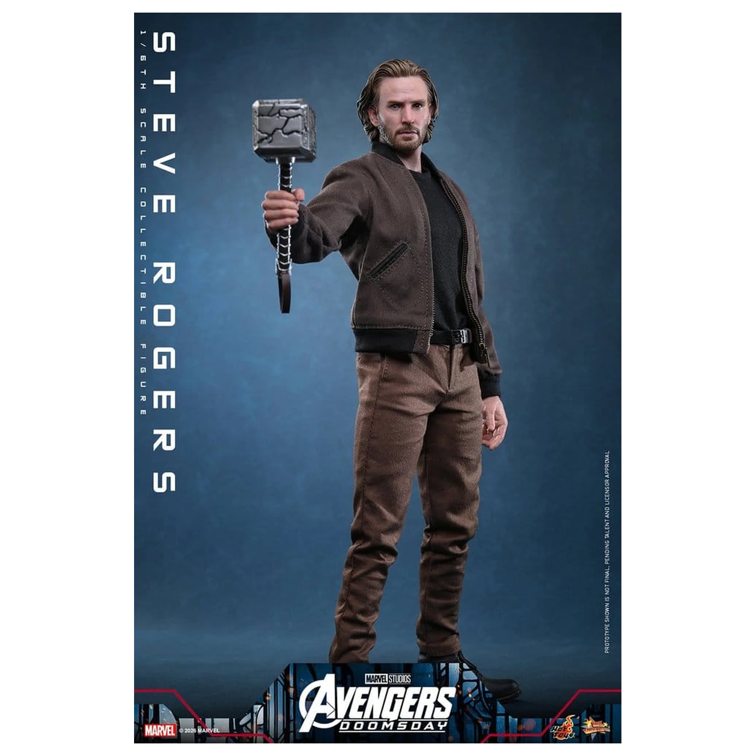 Marvel Avengers: Doomsday Movie Masterpiece Figurina de actiune 1/6 Steve Rogers 31 cm poza produsului