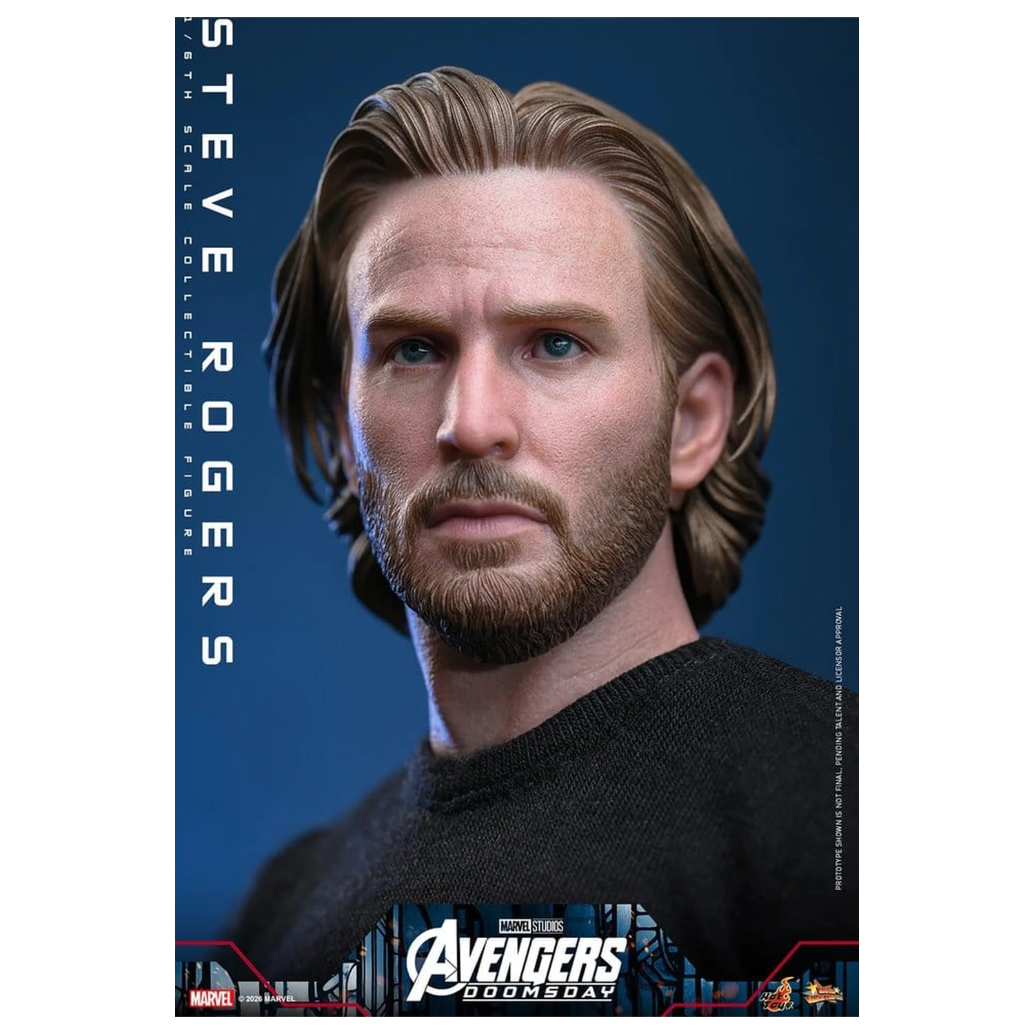 Marvel Avengers: Doomsday Movie Masterpiece Figurina de actiune 1/6 Steve Rogers 31 cm poza produsului