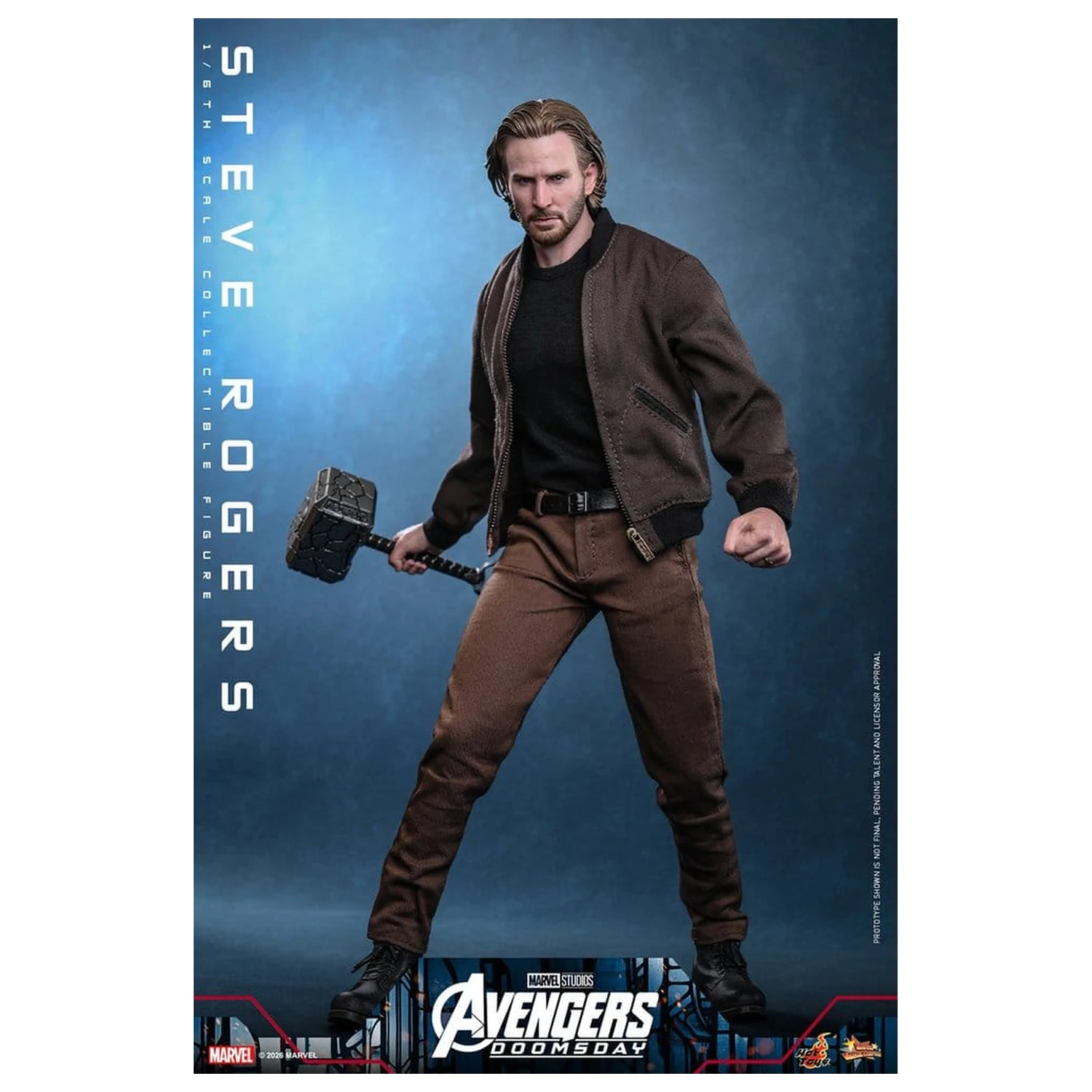 Marvel Avengers: Doomsday Movie Masterpiece Figurina de actiune 1/6 Steve Rogers 31 cm poza produsului