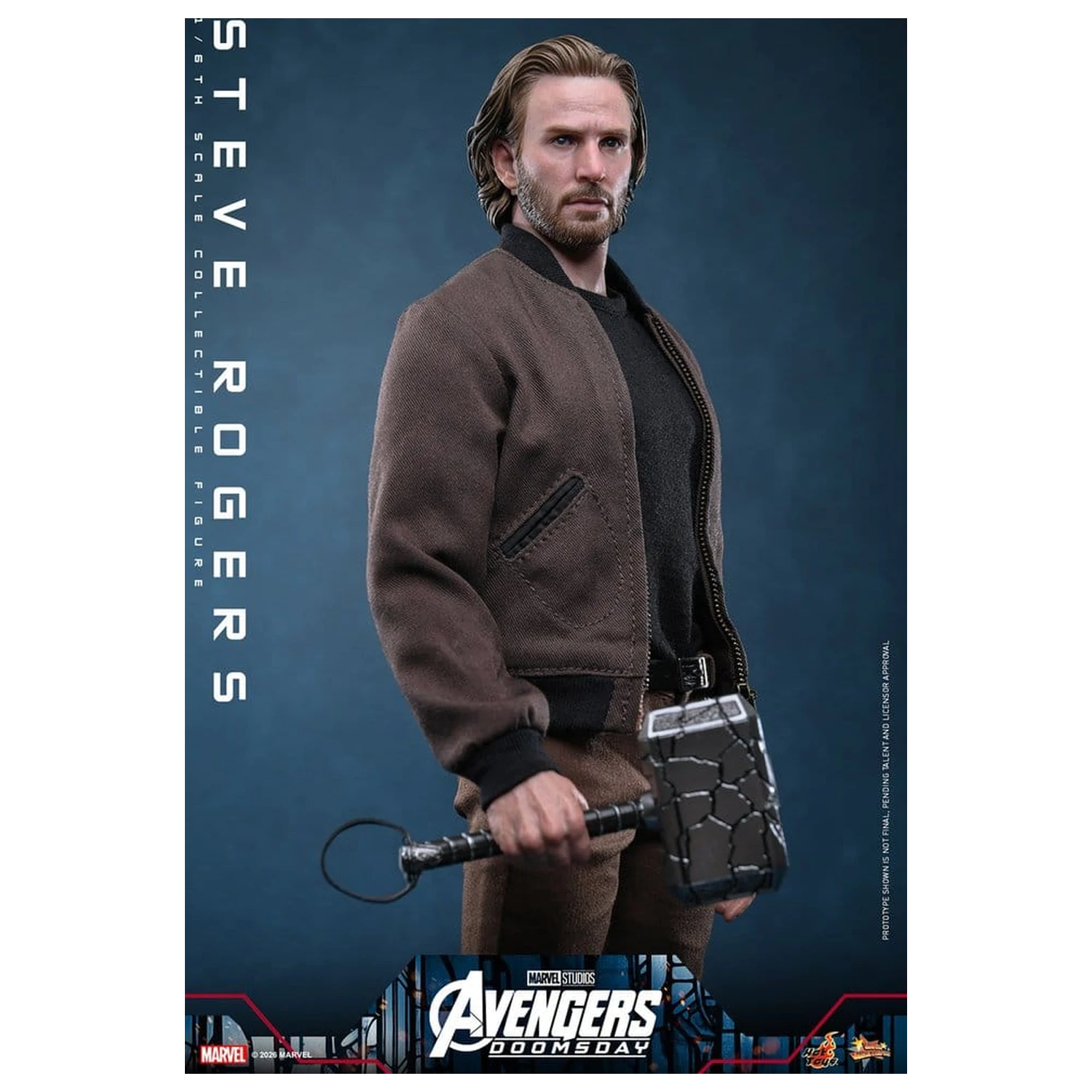 Marvel Avengers: Doomsday Movie Masterpiece Figurina de actiune 1/6 Steve Rogers 31 cm poza produsului